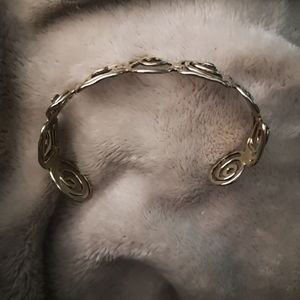 Silver toned bracelet